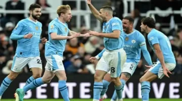 موعد صدام مانشستر سيتي ونيوكاسل يونايتد في ربع نهائي كأس الاتحاد الإنجليزي